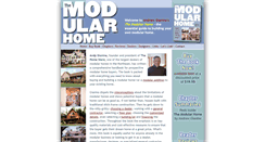 Desktop Screenshot of modularhomebook.com